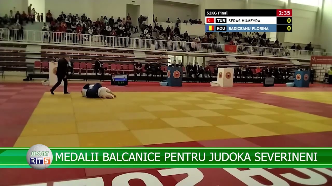 sport MEDALII BALCANICE PENTRU JUDOKA SEVERINENI